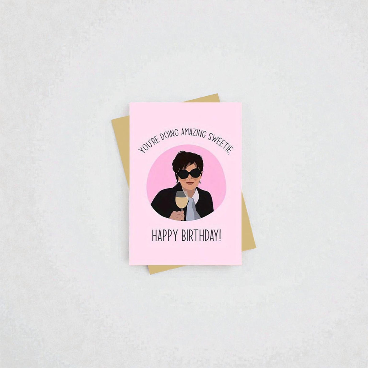 Kris birthday card