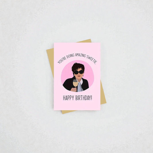 Kris birthday card